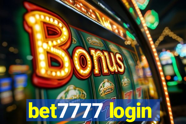 bet7777 login